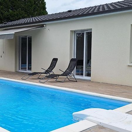 Villa Les Granges De Soulagnieux Et Sa Piscine Privee à Piégut-Pluviers Extérieur photo