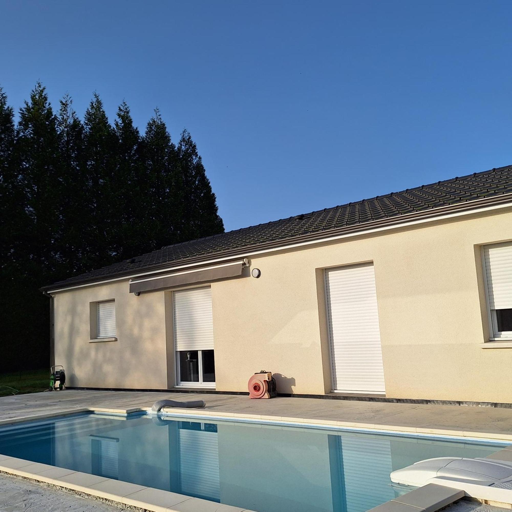Villa Les Granges De Soulagnieux Et Sa Piscine Privee à Piégut-Pluviers Extérieur photo
